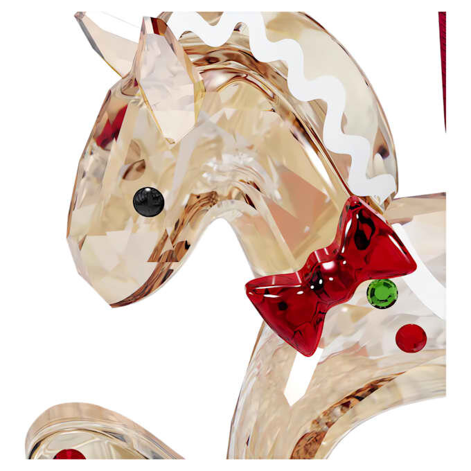 Adorno de caballo de balancín de pan de jengibre «Holiday Cheers» Adorno de caballo de balancín de pan de jengibre «Holiday Cheers»