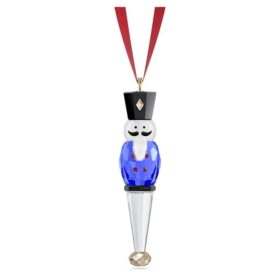 Adorno de cascanueces «Holiday Cheers» azul