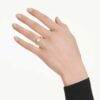 Anillo con bisel octogonal, diamantes cultivados en laboratorio de 1,0 ct en total, forma octogonal, oro amarillo de 14K Anillo con bisel octogonal, diamantes cultivados en laboratorio de 1,0 ct en total, forma octogonal, oro amarillo de 14K