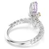 Anillo con motivo Ariana Grande X Swarovski de cortes mixtos, libélula, multicolor, chapado en rodio