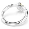 Anillo con motivo Idyllia, cortes mixtos, corazón, rosa, acabado de metales mixtos Anillo con motivo Idyllia, cortes mixtos, corazón, rosa, acabado de metales mixtos