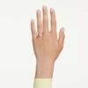 Anillo con motivo Idyllia, cortes mixtos, corazón, rosa, acabado de metales mixtos Anillo con motivo Idyllia, cortes mixtos, corazón, rosa, acabado de metales mixtos