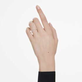 Anillo de banda abierta Eternity con diamantes cultivados en laboratorio de 0,2 quilates en total, forma redonda, oro blanco de 14K Anillo de banda abierta Eternity con diamantes cultivados en laboratorio de 0,2 quilates en total, forma redonda, oro blanco de 14K