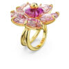 Anillo de cóctel Idyllia Flower, rosa, chapado en tono dorado Anillo de cóctel Idyllia Flower, rosa, chapado en tono dorado