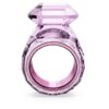 Anillo de cóctel Lucent con corte octogonal, rosa Anillo de cóctel Lucent con corte octogonal, rosa