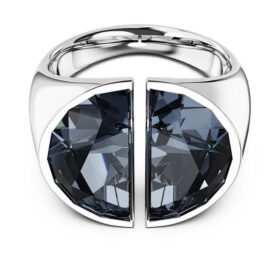 Anillo de cóctel Lucent gris, chapado en rodio Anillo de cóctel Lucent gris, chapado en rodio