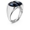 Anillo de cóctel Lucent gris, chapado en rodio Anillo de cóctel Lucent gris, chapado en rodio