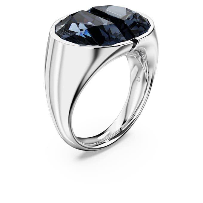 Anillo de cóctel Lucent gris, chapado en rodio Anillo de cóctel Lucent gris, chapado en rodio