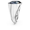 Anillo de cóctel Lucent gris, chapado en rodio Anillo de cóctel Lucent gris, chapado en rodio