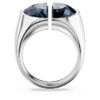 Anillo de cóctel Lucent gris, chapado en rodio Anillo de cóctel Lucent gris, chapado en rodio