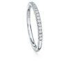 Anillo de eternidad con diamantes cultivados en laboratorio, 0,2 ct en total, forma redonda, oro blanco de 14K Anillo de eternidad con diamantes cultivados en laboratorio, 0,2 ct en total, forma redonda, oro blanco de 14K