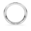 Anillo de eternidad con diamantes cultivados en laboratorio de 0,05 ct en total, forma redonda, oro blanco de 14K Anillo de eternidad con diamantes cultivados en laboratorio de 0,05 ct en total, forma redonda, oro blanco de 14K