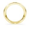 Anillo de eternidad con diamantes cultivados en laboratorio de 0,05 quilates en total, forma redonda, oro amarillo de 14K Anillo de eternidad con diamantes cultivados en laboratorio de 0,05 quilates en total, forma redonda, oro amarillo de 14K