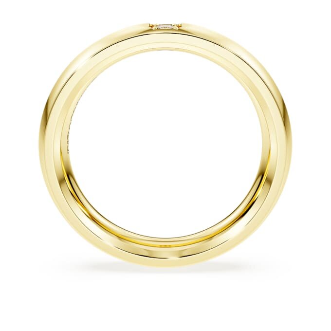 Anillo de eternidad con diamantes cultivados en laboratorio de 0,05 quilates en total, forma redonda, oro amarillo de 14K Anillo de eternidad con diamantes cultivados en laboratorio de 0,05 quilates en total, forma redonda, oro amarillo de 14K