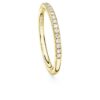 Anillo de eternidad con diamantes cultivados en laboratorio de 0,2 ct en total, forma redonda, oro amarillo de 14K Anillo de eternidad con diamantes cultivados en laboratorio de 0,2 ct en total, forma redonda, oro amarillo de 14K