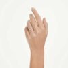Anillo Galaxy con diamantes cultivados en laboratorio de 0,43 ct en total, formas mixtas, plata esterlina Anillo Galaxy con diamantes cultivados en laboratorio de 0,43 ct en total, formas mixtas, plata esterlina