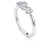 Anillo Galaxy con diamantes cultivados en laboratorio de 0,43 ct en total, formas mixtas, plata esterlina Anillo Galaxy con diamantes cultivados en laboratorio de 0,43 ct en total, formas mixtas, plata esterlina