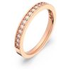 Anillo Matrix blanco, chapado en tono oro rosa Anillo Matrix blanco, chapado en tono oro rosa