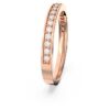 Anillo Matrix blanco, chapado en tono oro rosa Anillo Matrix blanco, chapado en tono oro rosa