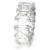 Anillo Matrix Vittore con corte baguette, blanco, chapado en rodio Anillo Matrix Vittore con corte baguette, blanco, chapado en rodio
