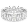 Anillo Matrix Vittore con corte en pera, blanco, acabado en tono plateado Anillo Matrix Vittore con corte en pera, blanco, acabado en tono plateado