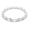 Anillo Matrix Vittore con corte marquesa, blanco, chapado en rodio Anillo Matrix Vittore con corte marquesa, blanco, chapado en rodio
