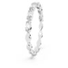 Anillo Matrix Vittore con corte marquesa, blanco, chapado en rodio Anillo Matrix Vittore con corte marquesa, blanco, chapado en rodio