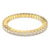 Anillo Matrix Vittore de corte redondo, blanco, acabado dorado Anillo Matrix Vittore de corte redondo, blanco, acabado dorado