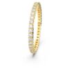 Anillo Matrix Vittore de corte redondo, blanco, acabado dorado Anillo Matrix Vittore de corte redondo, blanco, acabado dorado