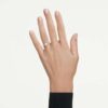 Anillo solitario Eternity con diamantes cultivados en laboratorio de 1,7 quilates en total, forma redonda, oro blanco de 14K