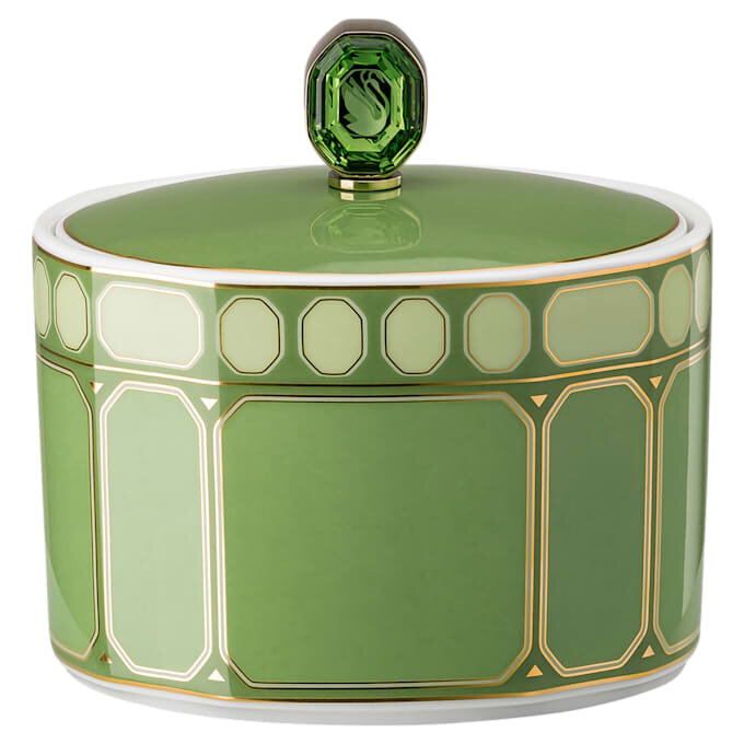 Azucarero Signum de porcelana, verde Azucarero Signum de porcelana, verde
