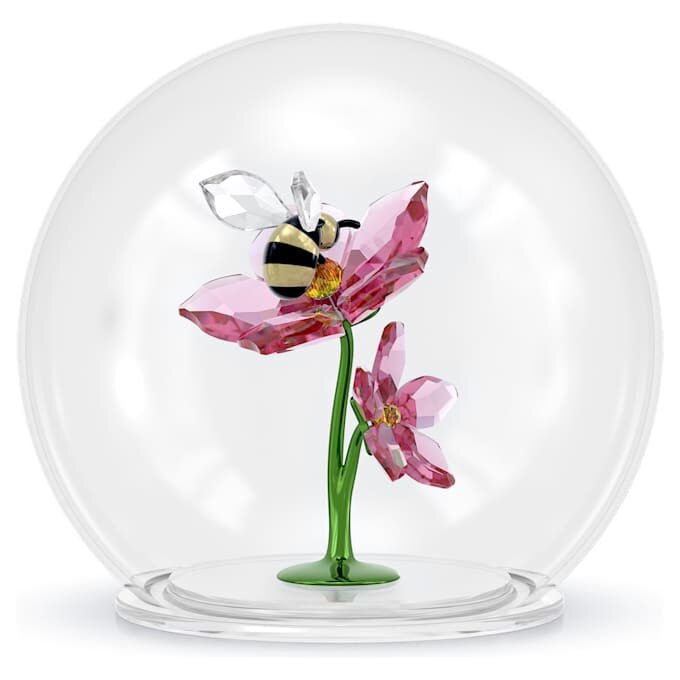 Bola de cristal Idyllia con abeja y flores Bola de cristal Idyllia con abeja y flores