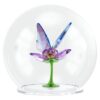 Bola de vidrio Idyllia con mariposa y flor Bola de vidrio Idyllia con mariposa y flor