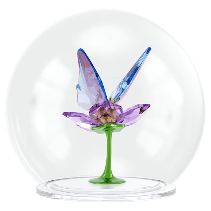 Bola de vidrio Idyllia con mariposa y flor Bola de vidrio Idyllia con mariposa y flor