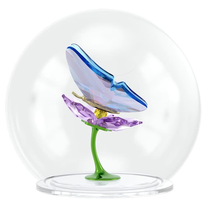 Bola de vidrio Idyllia con mariposa y flor Bola de vidrio Idyllia con mariposa y flor