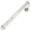 Bolígrafo Crystalline Clover, verde, lacado en verde, cromado Bolígrafo Crystalline Clover, verde, lacado en verde, cromado