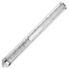 Bolígrafo Crystalline gris, lacado en gris, cromado