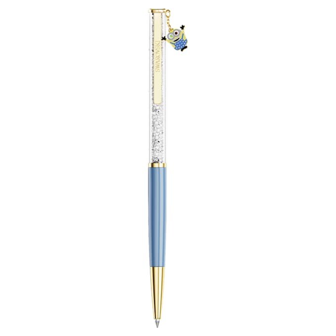 Bolígrafo Crystalline Minions, azul, chapado en tono dorado Bolígrafo Crystalline Minions, azul, chapado en tono dorado