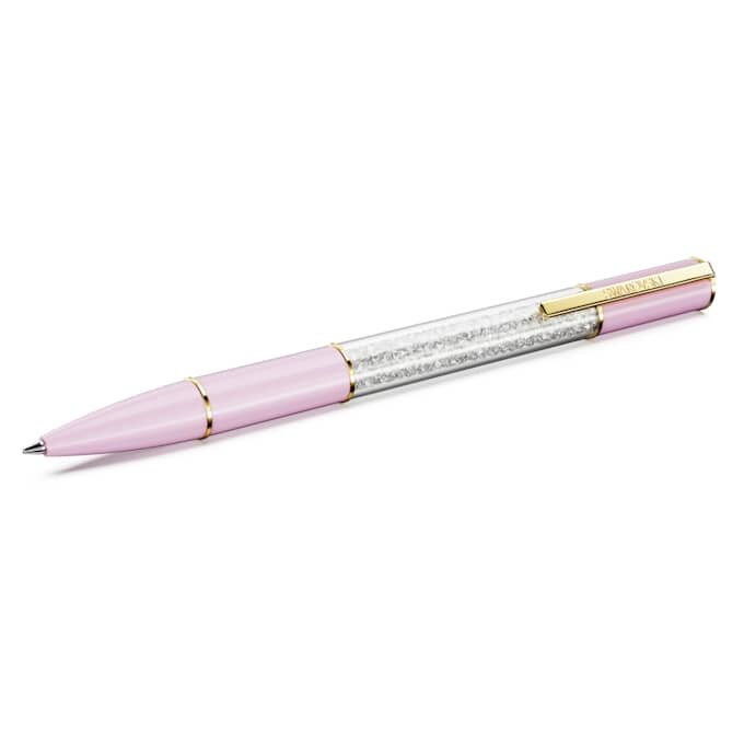 Bolígrafo Crystalline rosa, chapado en tono dorado Bolígrafo Crystalline rosa, chapado en tono dorado
