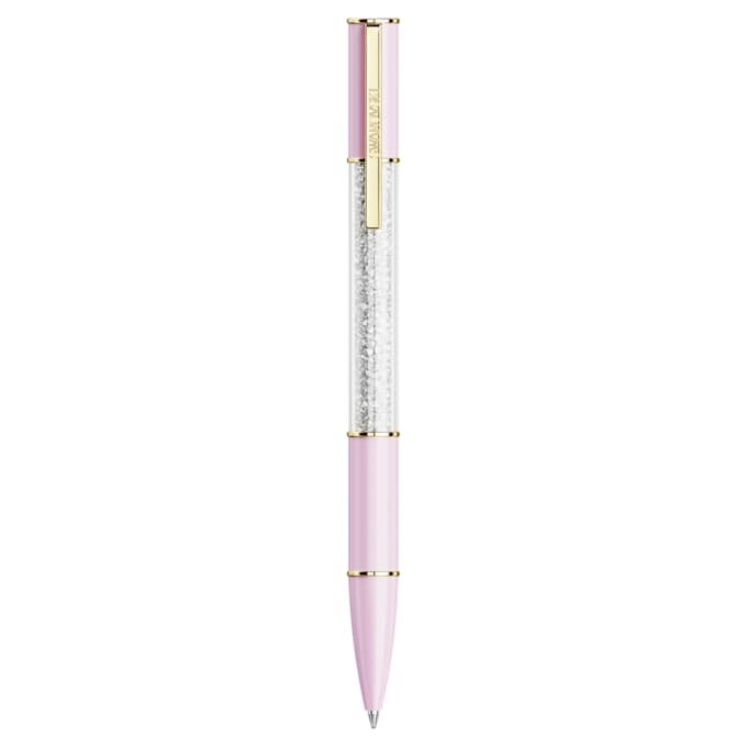 Bolígrafo Crystalline rosa, chapado en tono dorado Bolígrafo Crystalline rosa, chapado en tono dorado