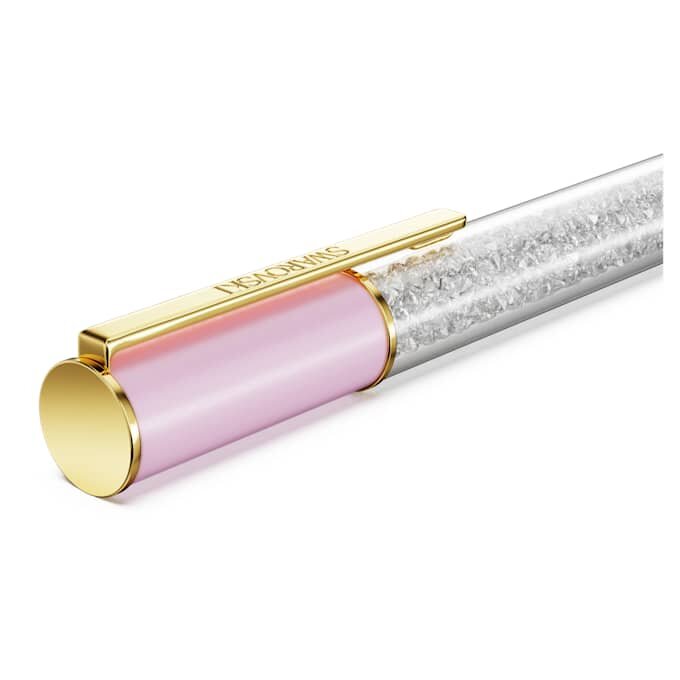 Bolígrafo Crystalline rosa, chapado en tono dorado Bolígrafo Crystalline rosa, chapado en tono dorado