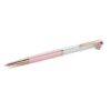 Bolígrafo Crystalline Teddy, rosa, lacado en rosa, chapado en tono oro rosa