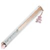 Bolígrafo Crystalline Teddy, rosa, lacado en rosa, chapado en tono oro rosa
