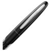 Bolígrafo de bola Crystalline negro, cromado Bolígrafo de bola Crystalline negro, cromado