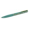 Bolígrafo Shimmer verde, lacado en verde, chapado en tono dorado
