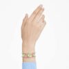 Brazalete Chroma con corte cojín, multicolor, chapado en tono dorado Brazalete Chroma con corte cojín, multicolor, chapado en tono dorado