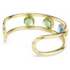Brazalete Chroma con corte cojín, multicolor, chapado en tono dorado Brazalete Chroma con corte cojín, multicolor, chapado en tono dorado