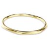 Brazalete Dextera de forma octogonal, corte redondo, blanco, chapado en tono dorado Brazalete Dextera de forma octogonal, corte redondo, blanco, chapado en tono dorado