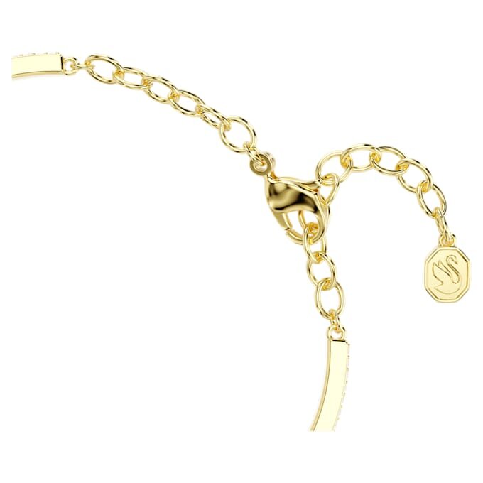 Brazalete Idyllia con cortes mixtos, abeja, multicolor, chapado en tono dorado Brazalete Idyllia con cortes mixtos, abeja, multicolor, chapado en tono dorado