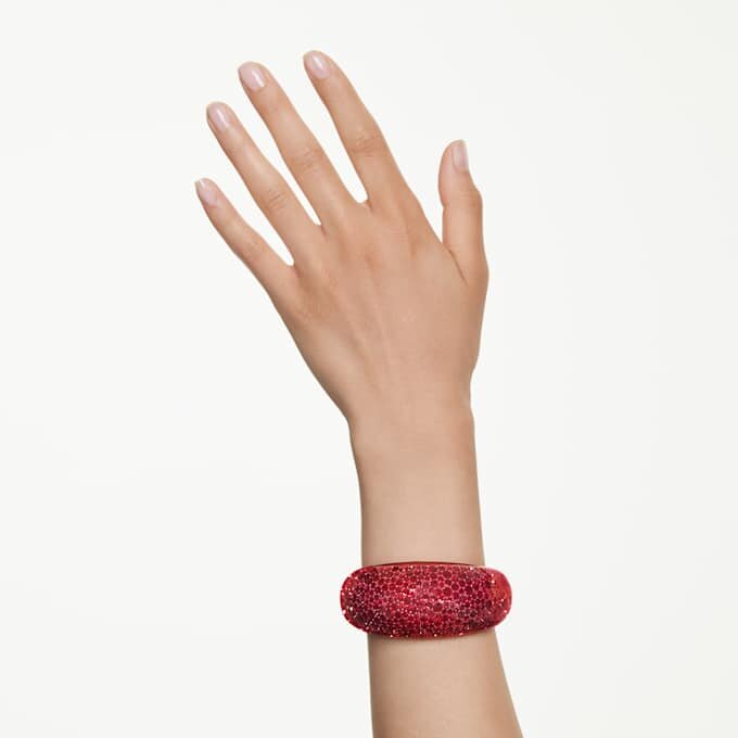 Brazalete Idyllia rojo, chapado en tono dorado Brazalete Idyllia rojo, chapado en tono dorado